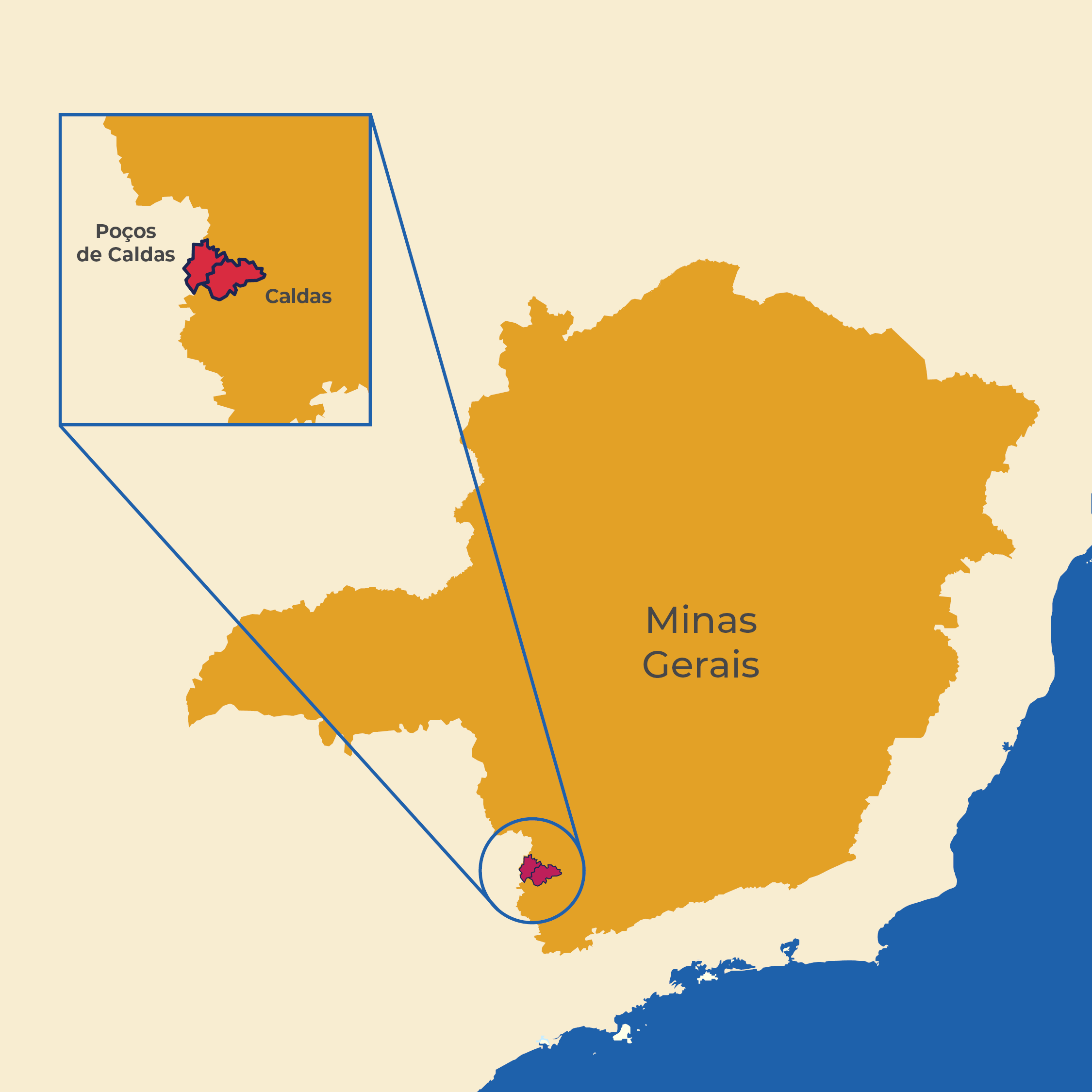 mapas terras raras - poços de caldas e caldas (arte de Matheus Ferreira)