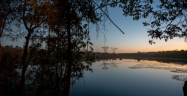 Rio Paraopeba visto do PA Queima Fogo (Daniela Paoliello)