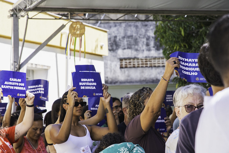 Em missa pelos seis anos do rompimento da barragem da Vale em Brumadinho, vítimas fatais são homenageadas. 