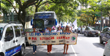Pessoas atingidas manifestam em Belo Horizonte (Paulo Marques)