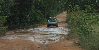 AMG 930, que liga a BR 040 ao distrito de São José do Buriti em Felixlândia. Imagem de João Carvalho-Guaicuy