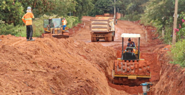 Obra na AMG-930 em São José do Buriti
